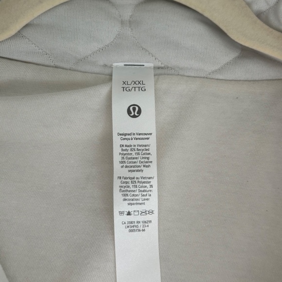 Lululemon Scuba Oversized Quilted Half Zip - Picture 7 of 7